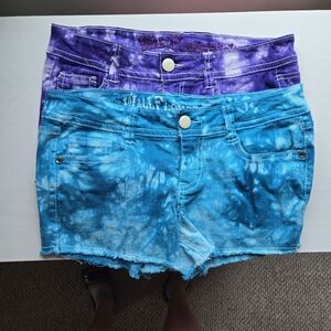 Wallflower Vintage Stretch Shorts 2 pack Size 9